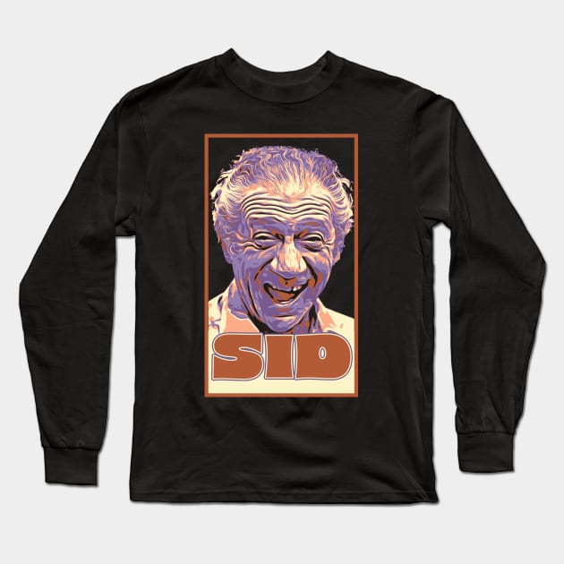 Sid James Long Sleeve T-Shirt by MichaelaGrove